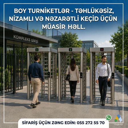 Boy Turniketlər – Bakı – ucuztap.az