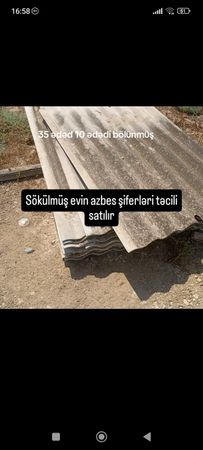 Köhnə azbes şiferləri – Hacıqabul – ucuztap.az