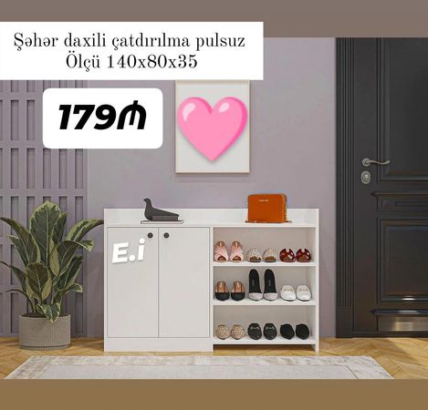 Şkaf ayaqqabı şkafı – Bakı – ucuztap.az