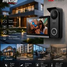 Videodomofon Hikvision Hybrid HD 7"