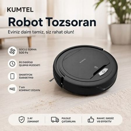 Robot tozsoran Kumtel HRC-02 – Xırdalan – ucuztap.az