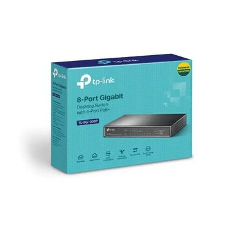 TP-Link TL-SG1008P — 8 Port Gigabit PoE Switch – Şəbəkə avadanlıqları – ucuztap.az