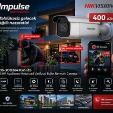 Hikvision 4MP AcuSense IP Çöl Kamerası | 2.8-12mm Motorlu Zoom, 60m IR