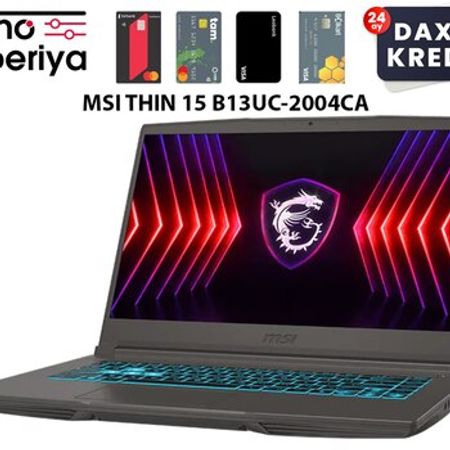 MSI Thin 15 B13UC-2004CA Gaming Laptop – Noutbuklar və Netbuklar – ucuztap.az