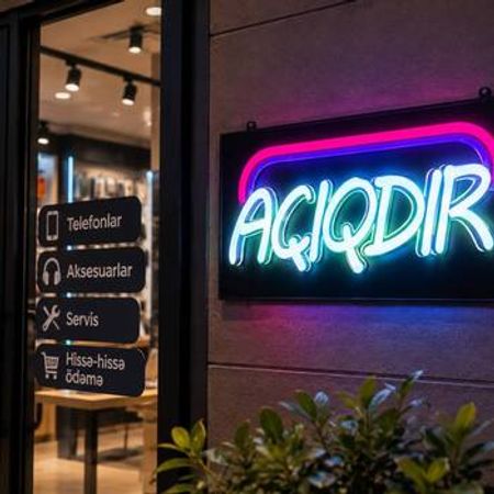 Reklam lövhəsi - Açıqdır – Bakı – ucuztap.az