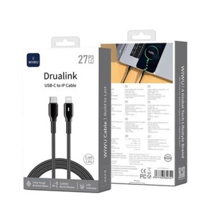 Wiwu - 27W Duralink series nylon braided cable – Kompüter aksesuarları – ucuztap.az