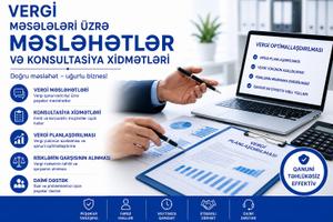 Vergi məsələri üzrə məsləhətlər və konsultasiya