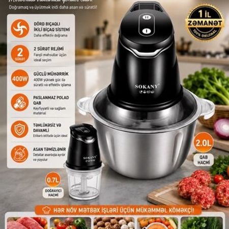 Universal doğrayıcı Sokany SK-06028 – Bakı – ucuztap.az
