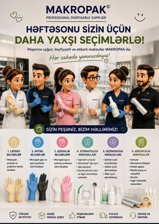 Makropak - birdəfəlik məhsullar (reklam posteri) – Bakı – ucuztap.az
