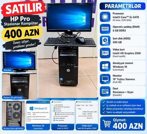 Masaustu komputer – Bakı – ucuztap.az