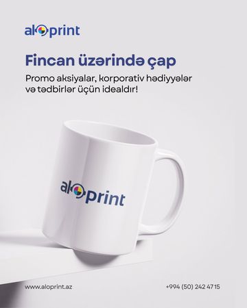Aloprint - reklam, promo, poliqrafiya xidmətləri – Reklam və dizayn – ucuztap.az
