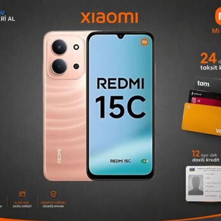 Xiaomi Redmi 15C Twilight Orange 128GB/4GB – Telefonlar – ucuztap.az