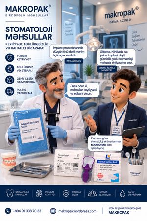 Stomatoloji birdəfəlik məhsullar – Bakı – ucuztap.az