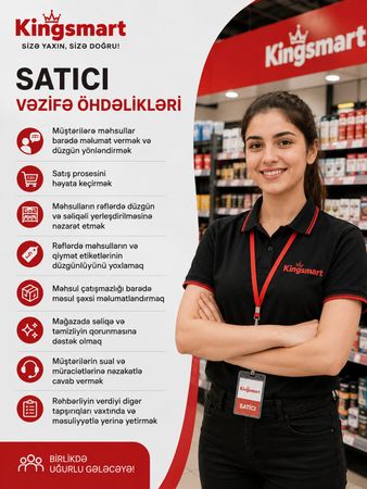 Satıcı tələb olunur – Bakı – ucuztap.az