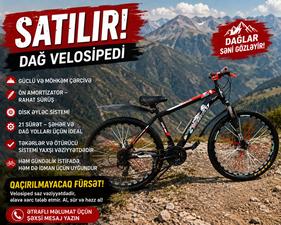 BMX tam orginal dag velosipediXirdalanda 26liq