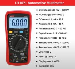 Multimetr UNI-T UT107