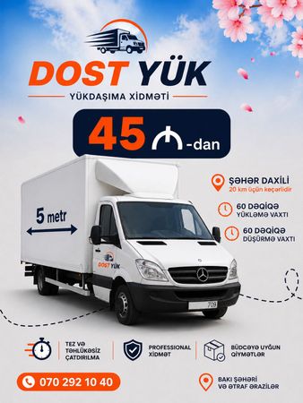 Dost Yük Daşıma – Nəqliyyat və loqistika – Bakı – ucuztap.az