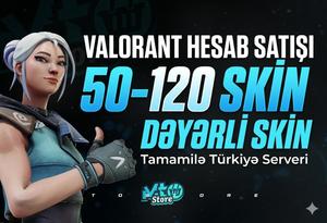 Valorant 50-120 Random Hesab