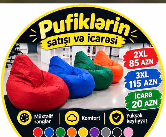 Kreslo, Dəri, Qırmızı – Bakı – ucuztap.az