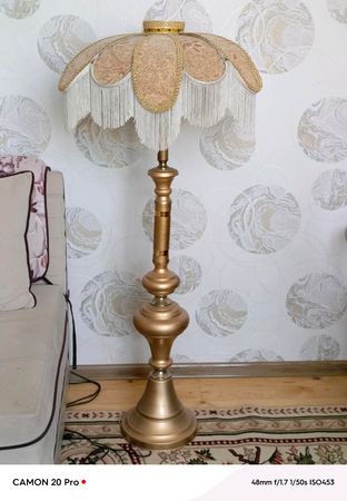 Antikvar qızılı rəngli lampa – Bakı – ucuztap.az