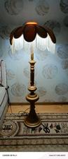 Antikvar qızılı rəngli lampa