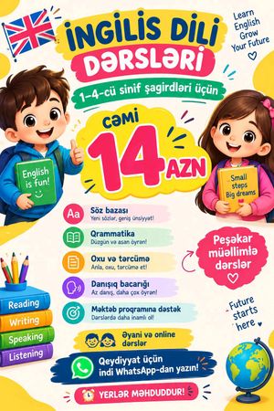 Ingilis dili – Bakı – ucuztap.az