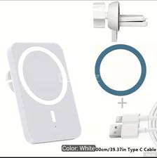 IPhone 17 16 15 14 13 12 Pro Max Mini üçün 15W Maqnitli Simsiz Maşın Şarj Cihazı – Sürətli Şarj, USB
