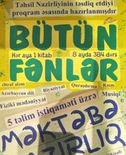 Bütün fənlər üzrə hazırlıq