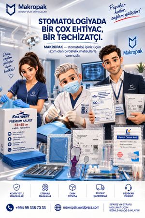 Stomatoloji birdəfəlik məhsullar – Bakı – ucuztap.az