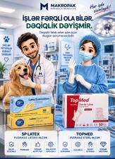 Pudrasız steril və qeyri steril lateks əlcəklər