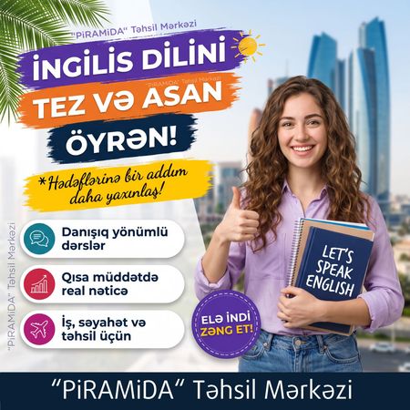 İngilis dilini tez və asan öyrən – Bakı – ucuztap.az
