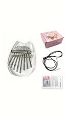 Mini kalimba – şəffaf akril korpuslu, 8 dillikli barmaq