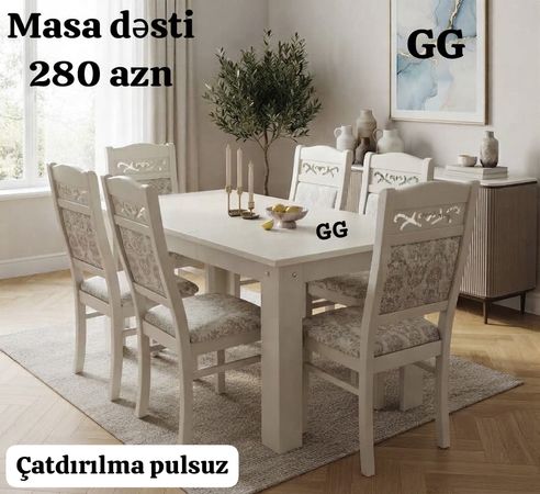 Masa, Ağac, Ağ – Bakı – ucuztap.az