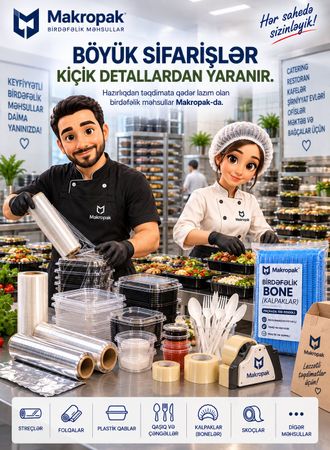 Birdəfəlik məhsullar və baş üçün bone kalpak – Bakı – ucuztap.az