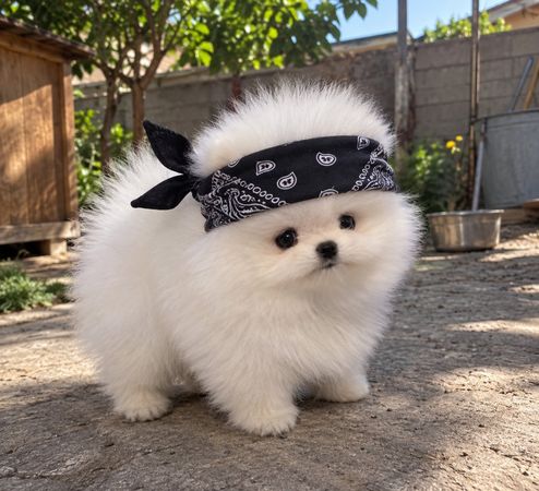 Pomerian Spitz, 2 ay, Dişi, peyvəndli – Bakı – ucuztap.az