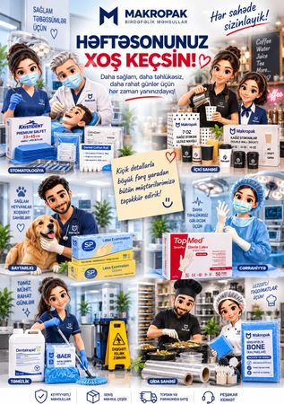 Həftəsonu birdəfəlik məhsul paketi – Bakı – ucuztap.az