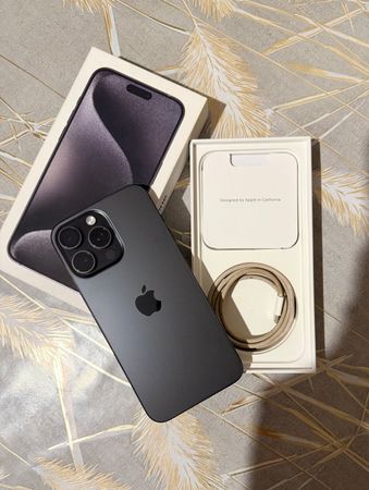 Apple iPhone 15 Pro Max Black Titanium 256 GB/8 GB – Bakı – ucuztap.az