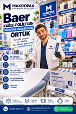 Baer kağız-polietilen müayinə masası üçün örtük