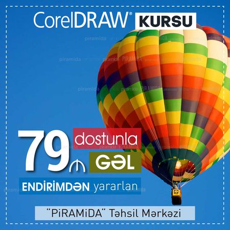 Corel Draw kursuna xüsusi endirim – Bakı – ucuztap.az