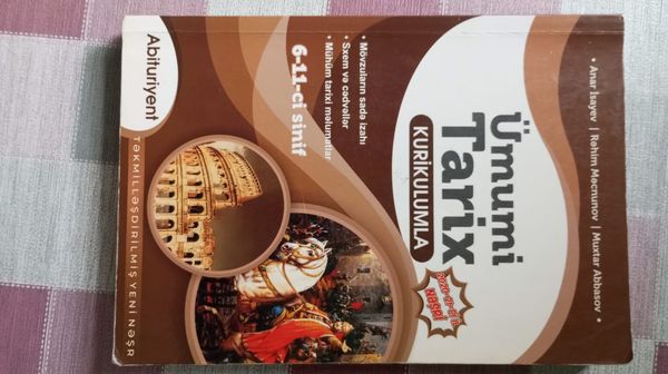 Anar isayev ümumi tarix 2020 2021 – Kitab və jurnallar – Bakı – ucuztap.az