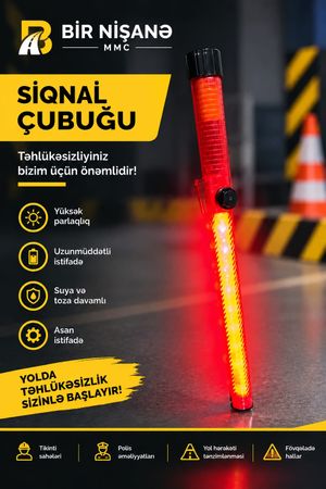 Polis jezl - qayı siqnal çubuğu – Təhlükəsizlik sistemlərinin qurulması – ucuztap.az