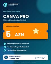 Canva Pro Premium Hesab – Sürətli Təhvil (Zəmanətli)