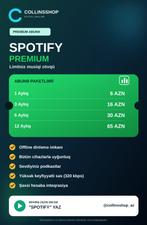 Spotify Premium Abunəliyi | Şəxsi Hesaba Rəsmi Aktivləşmə ()