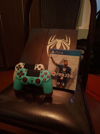 PS4 Fat 500GB Spider-Man Custom | 13.52 | pultlar + oyunlar – Masallı – ucuztap.az