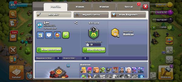 COC BB10 Hesab Clash OF Clans – Gəncə – ucuztap.az