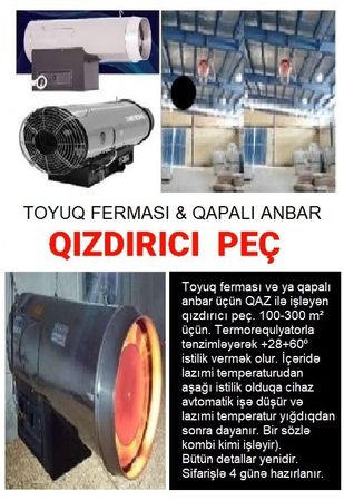 Qızdırıcı peç – Bakı – ucuztap.az