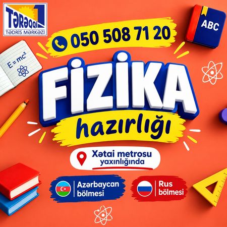 Xətai metrosu yaxınlığında fizika hazırlığı – Bakı – ucuztap.az