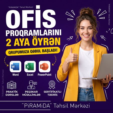 Kompüter kursu sıfırdan peşəkar istifadəyə – Bakı – ucuztap.az