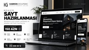 Peşəkar Sayt Hazırlanması – Biznes, E-ticarət və Xüsusi Sistemlər