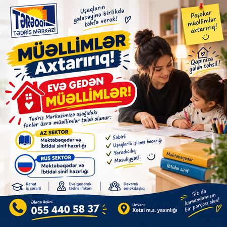 Kurs müəllimləri əməkdaşlığa dəvət edir – Bakı – ucuztap.az